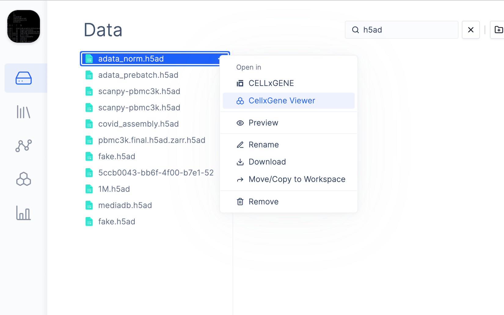 File Viewr Custom File Viewer - LatchBio