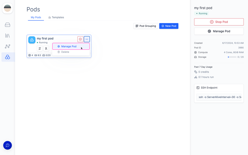 Web Application Pod Example Pod Templates - LatchBio