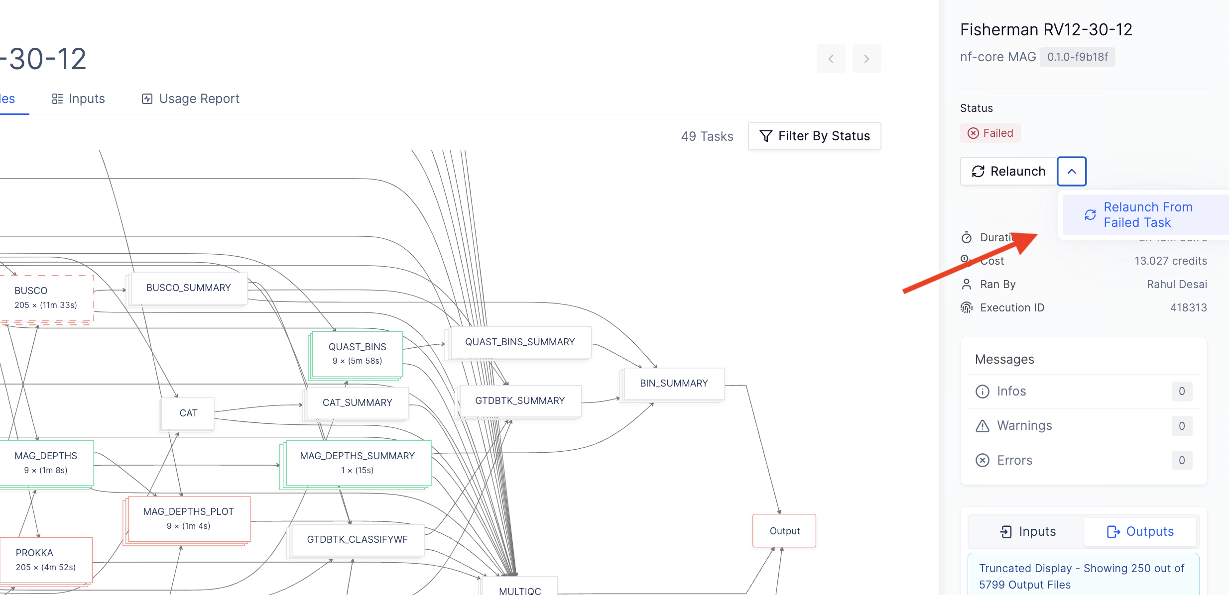 Nextflow Workflow GUI