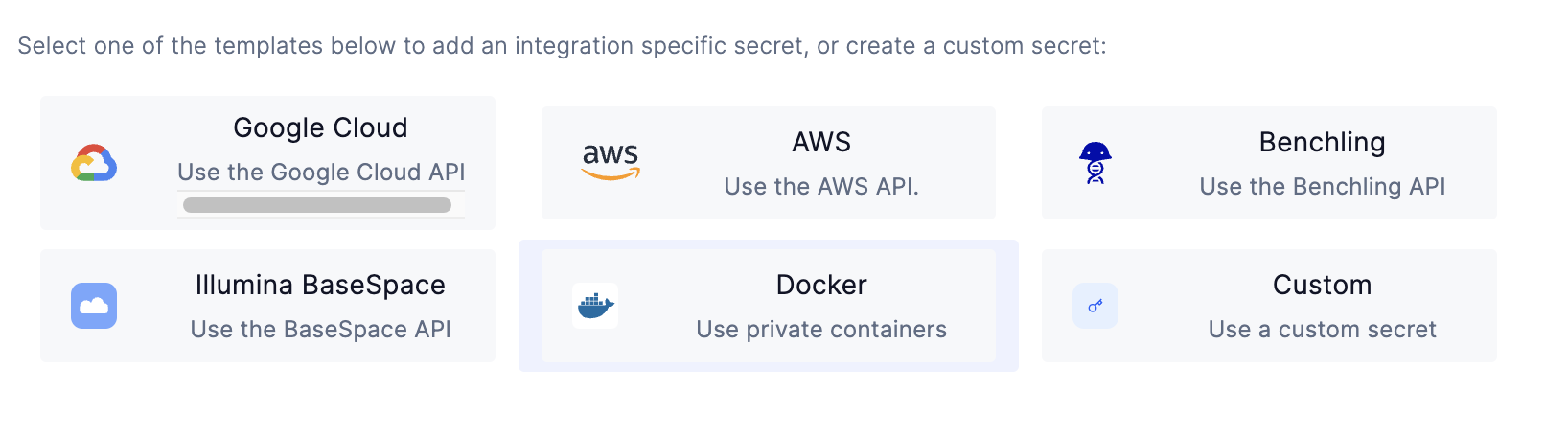 How to get to Docker Settings