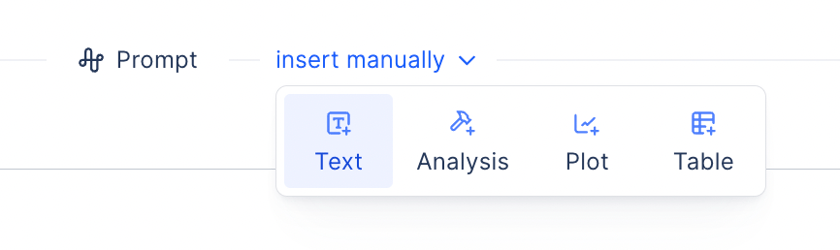 Plot Notebook Entry Components of a Plot Notebook - LatchBio