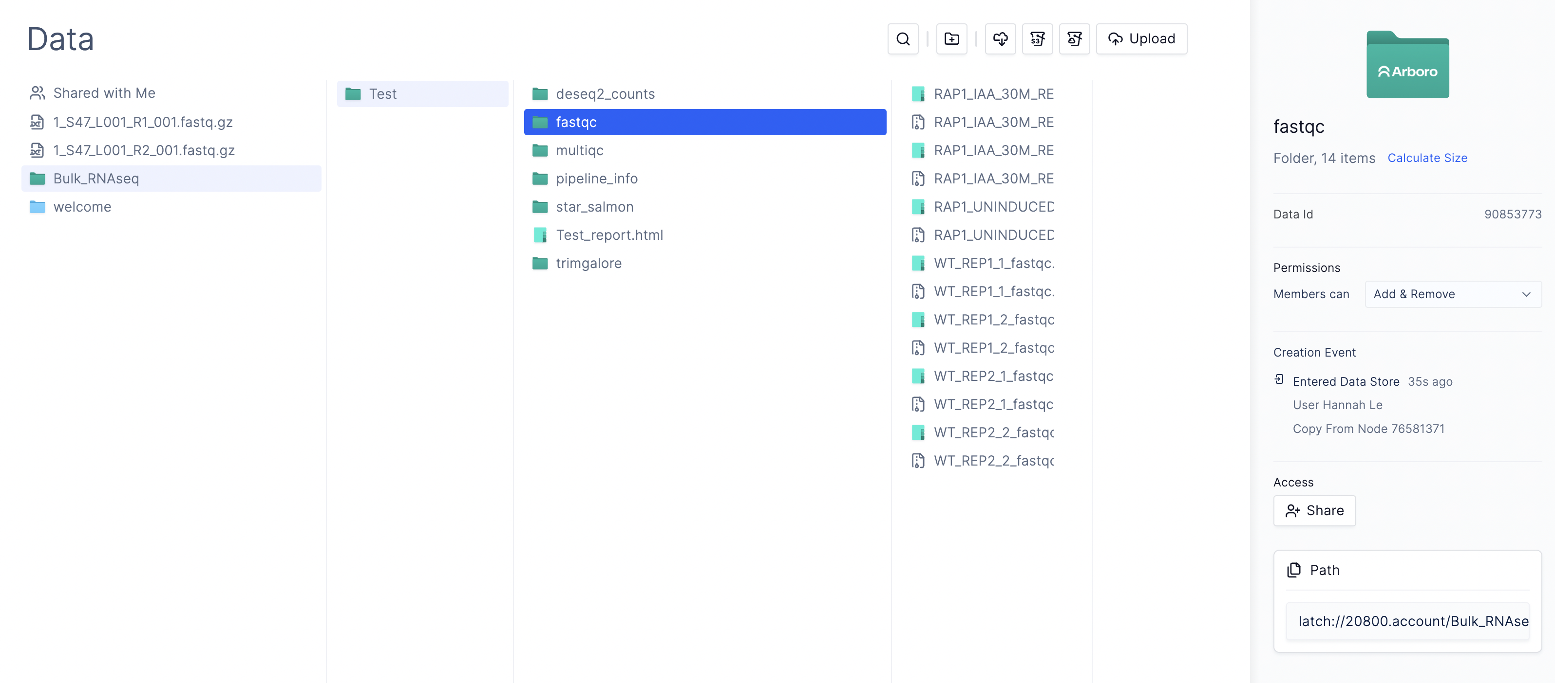 Data folder
