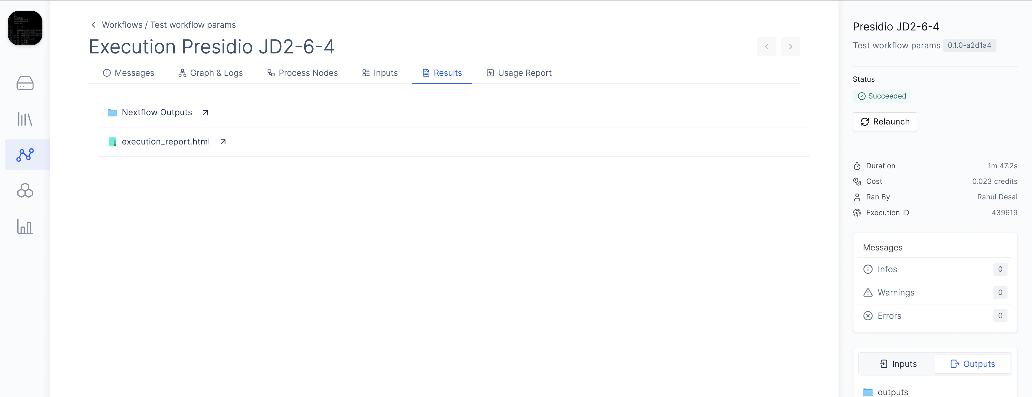 Nextflow Results GUI