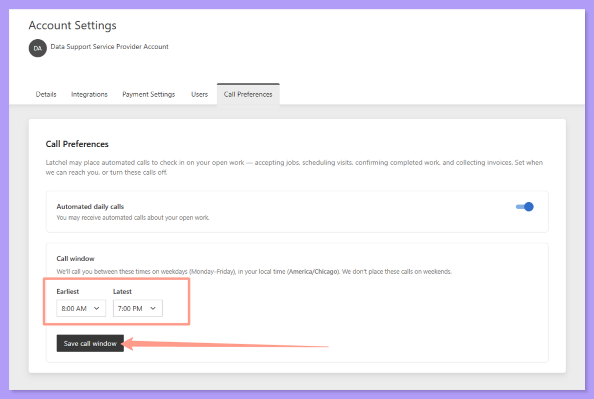 Call Preferences 3
