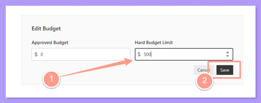 Hard Budget