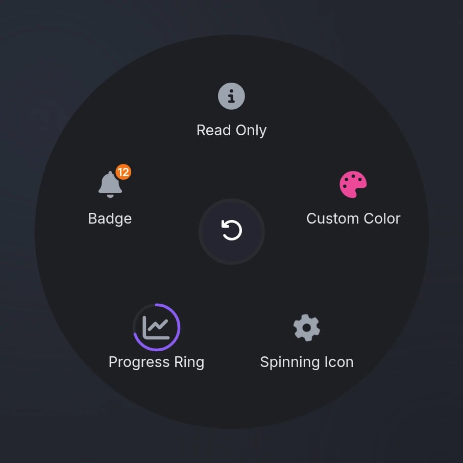 Radial Menu Submenu