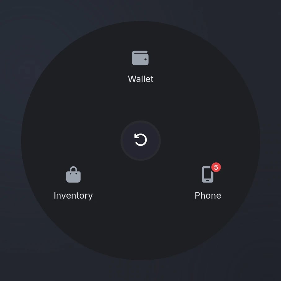 Radial Menu Submenu
