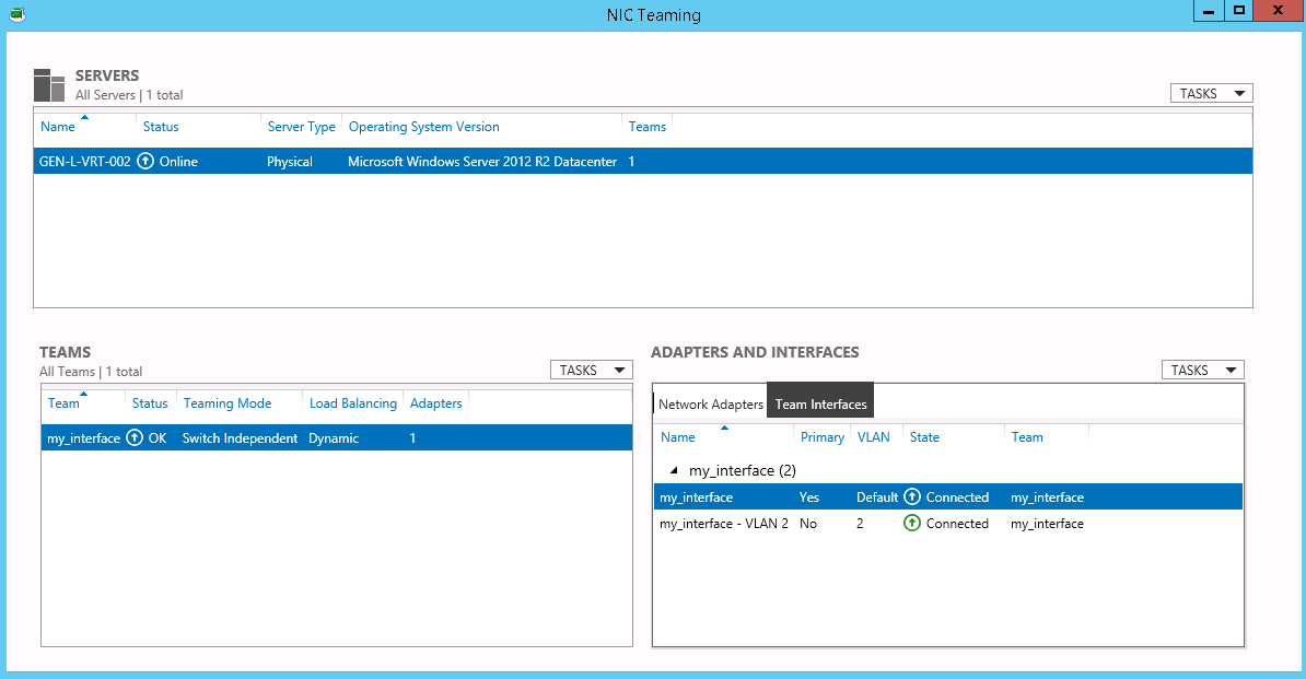 Adding another VLAN interface on the same port for multiple VLAN setup