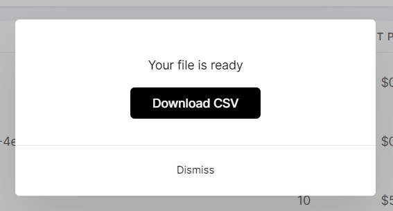 Download invoice file