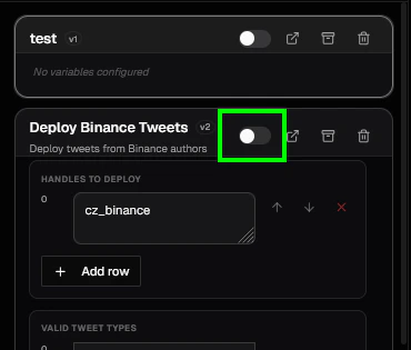 Instances Activate Toggle 1