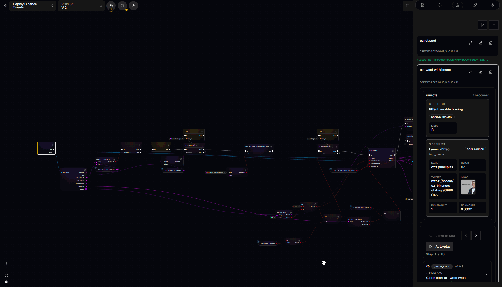Trace Viewer Stepper
