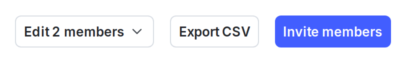The "Edit N members" button.
