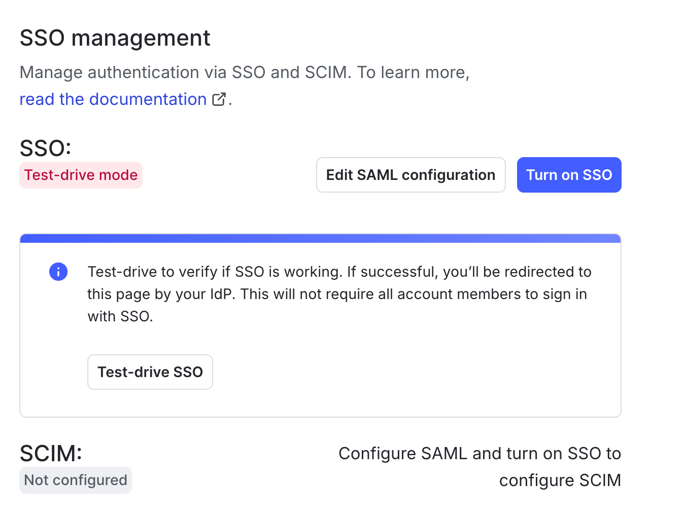 The test-drive enablement option.
