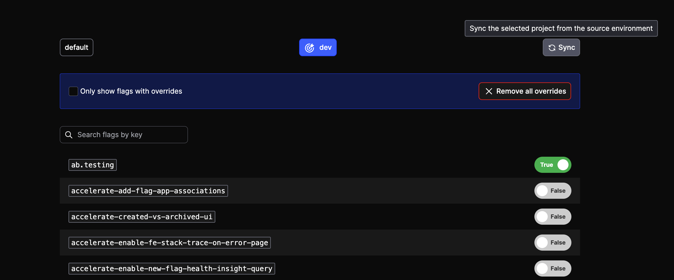 Sync project by clicking the "Sync" button in the UI.