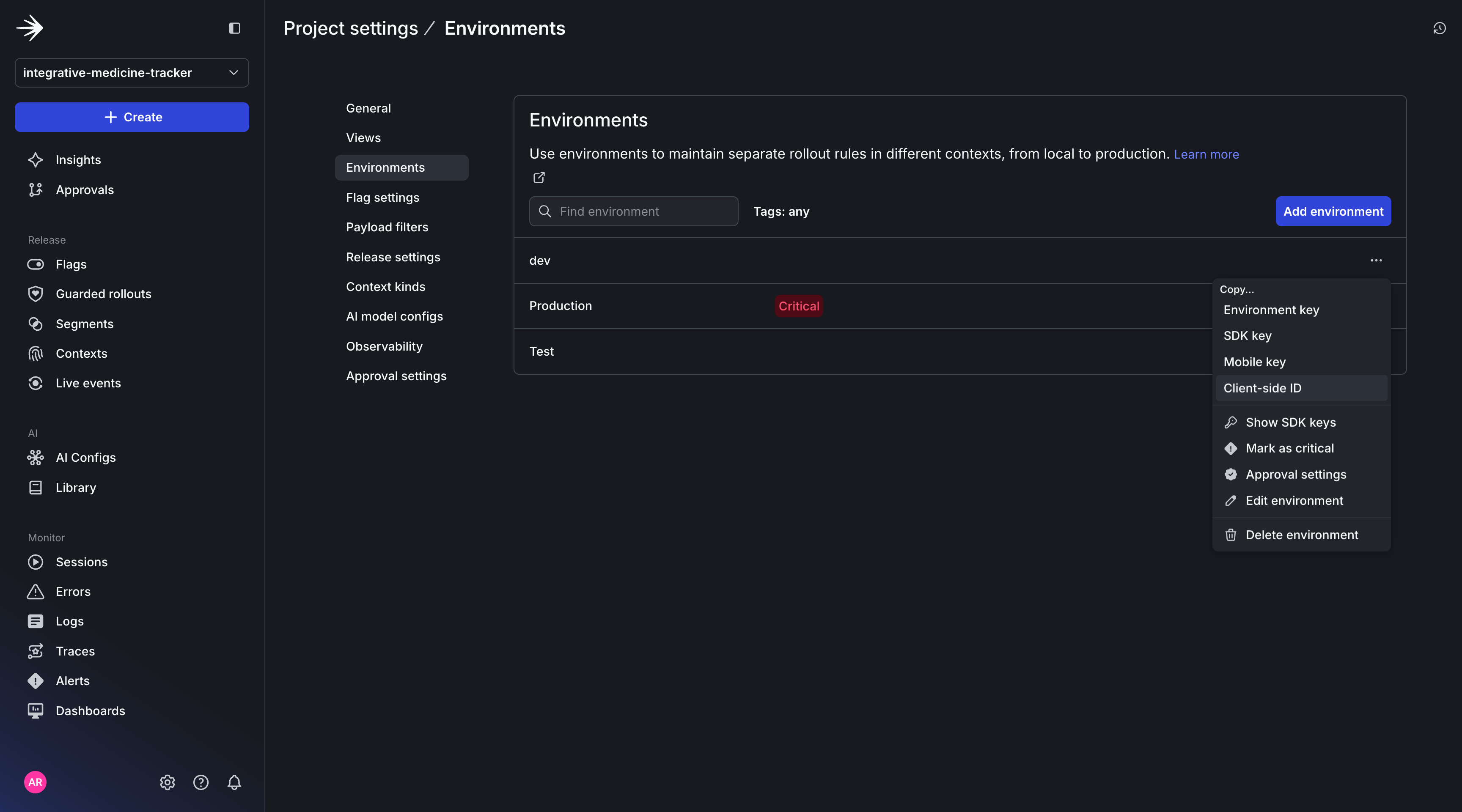 Grabbing Client ID from UI.