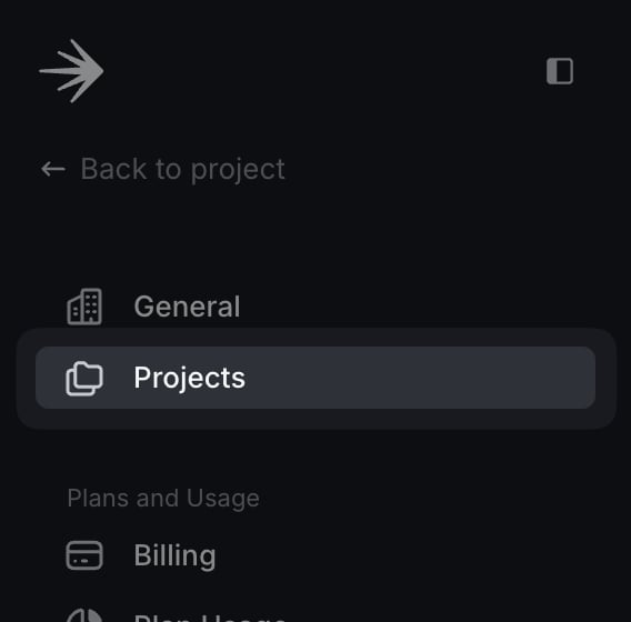 Sidebar Projects