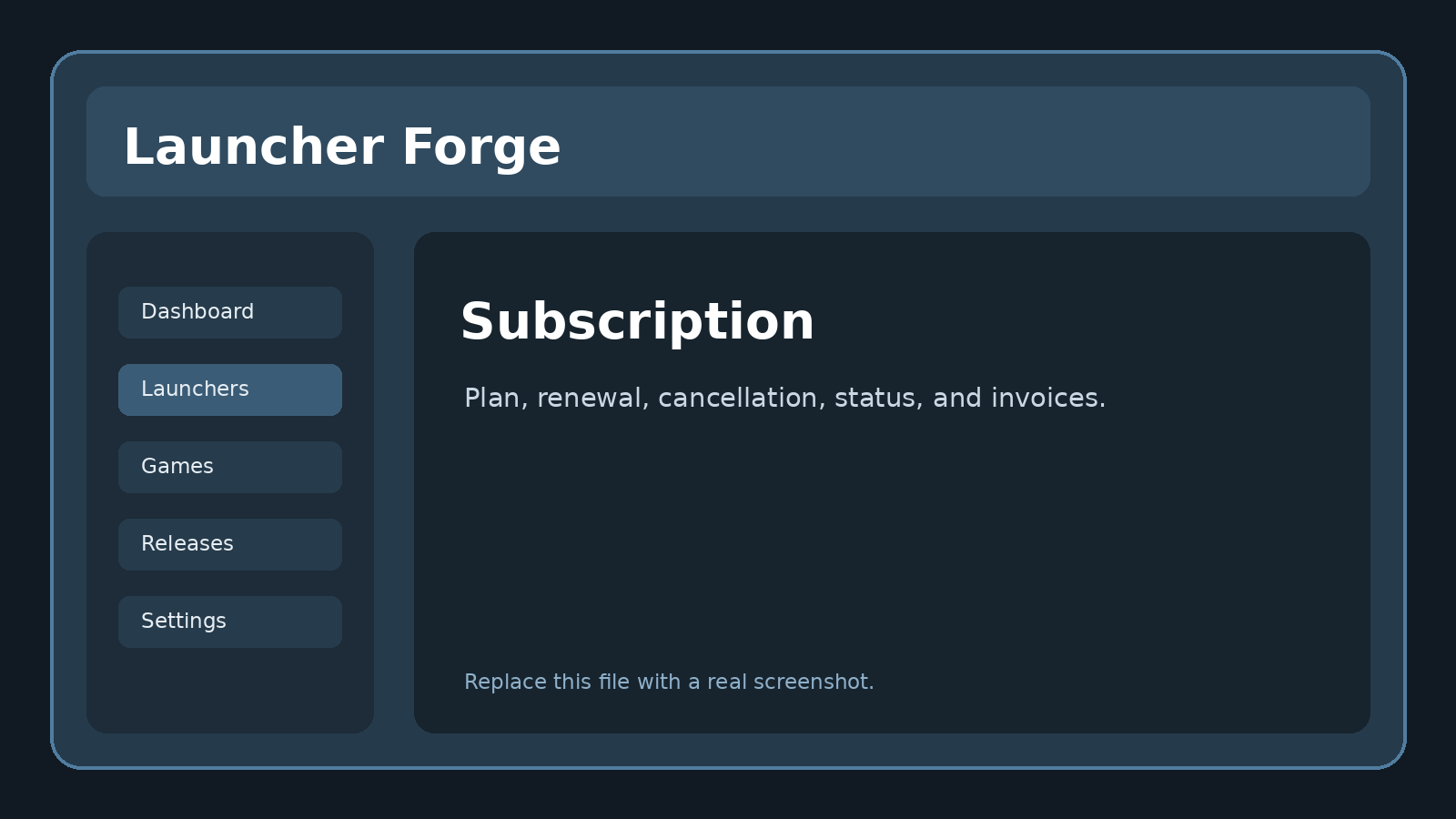 Workspace subscription settings