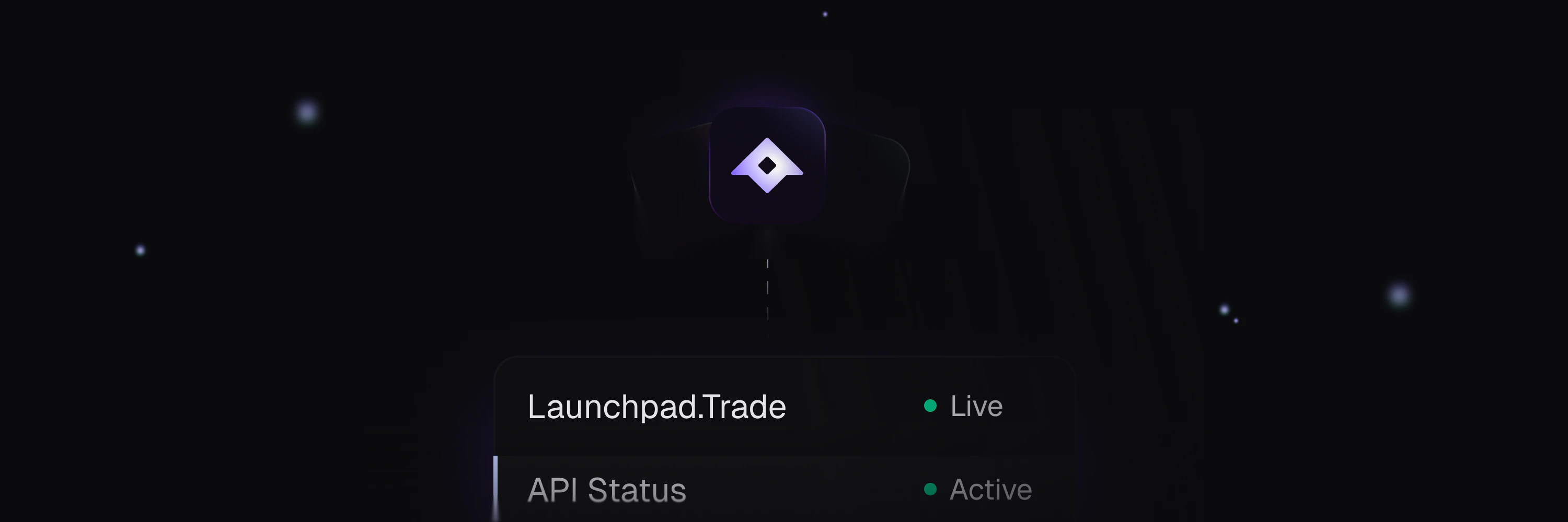 Check Launchpad Trade API health status and server region