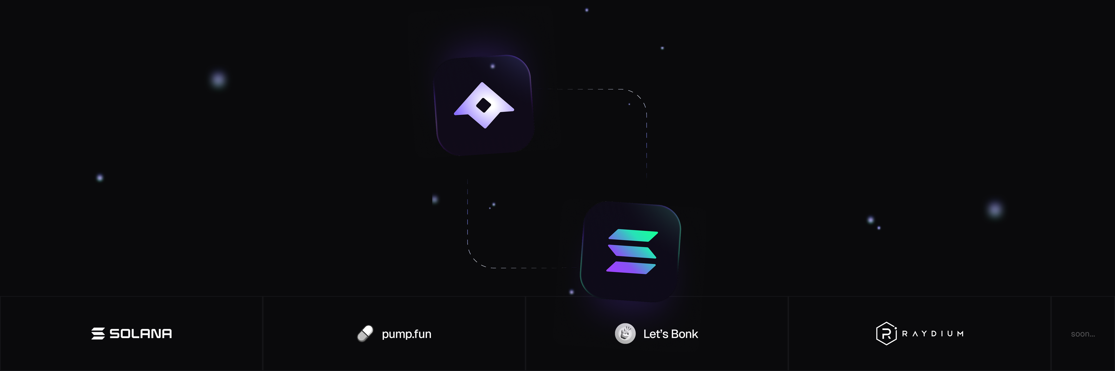 Launchpad Trade supported platforms: Solana, PumpFun, Bonk, Raydium