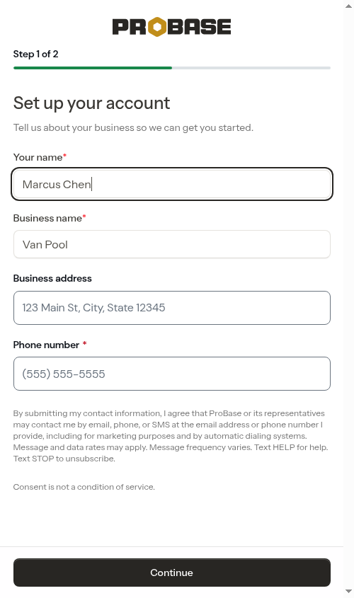 Business step
