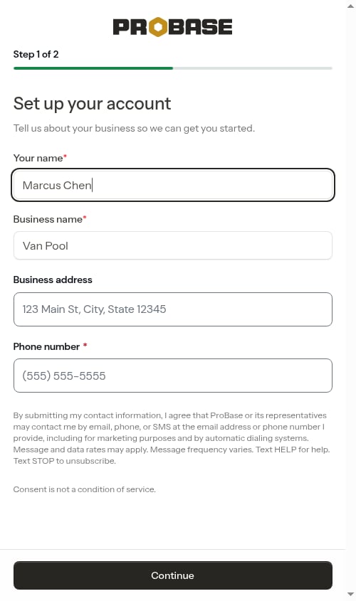 Business step