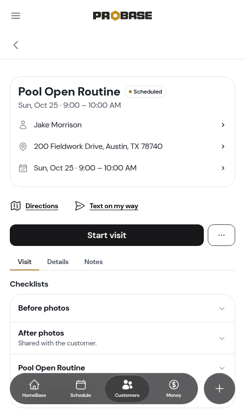 A visit page after a slow reload landed on the new version, no prompt shown