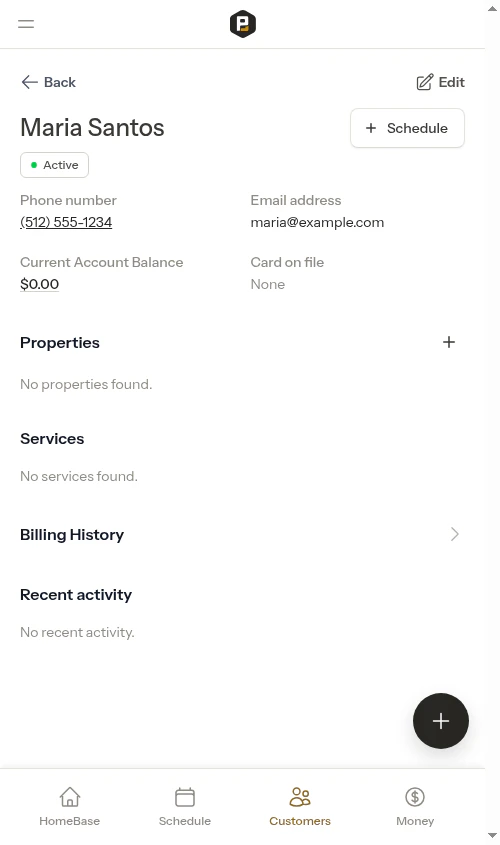 Customer overview