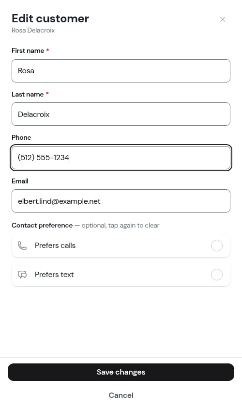 A number pasted with +1 in front still reads as ten digits