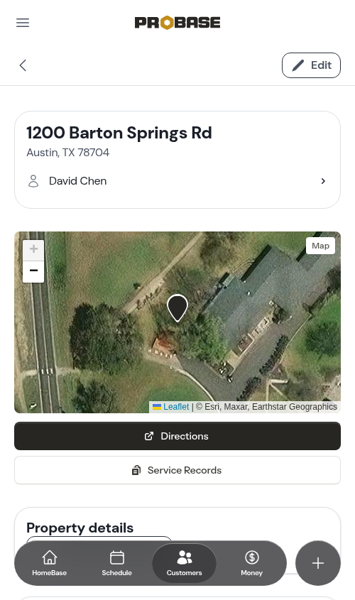 The property page you land on