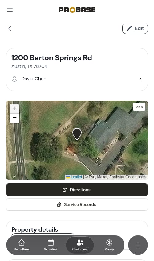 The property page you land on