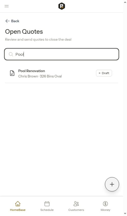 Search results