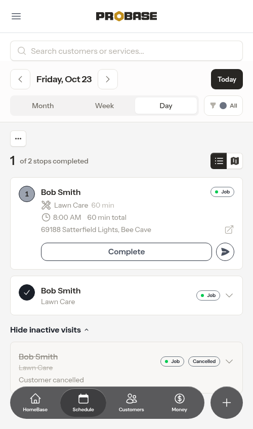 Status indicators