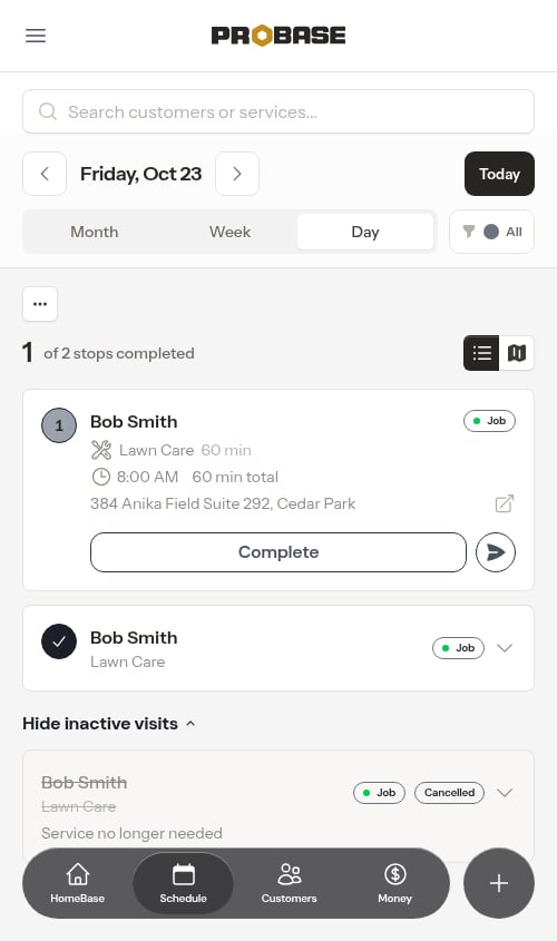 Status indicators