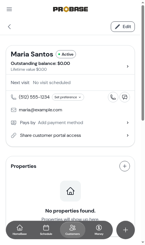 Customer overview