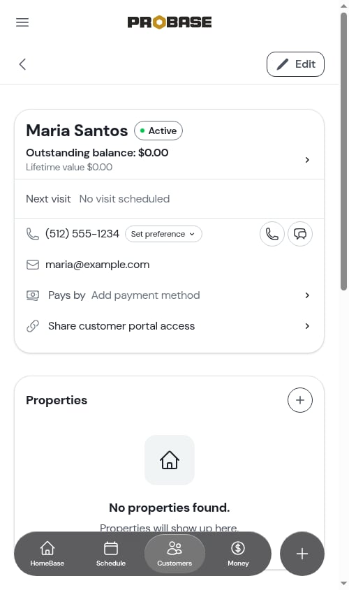 Customer overview