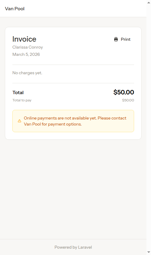 Stripe not connected