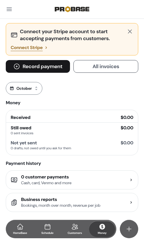 Received on its own — no marketplace connected