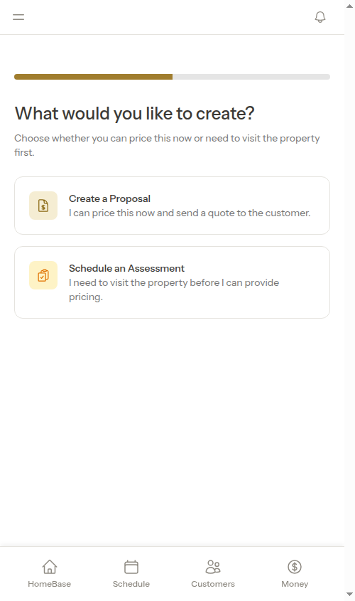 Intent with customer and property params