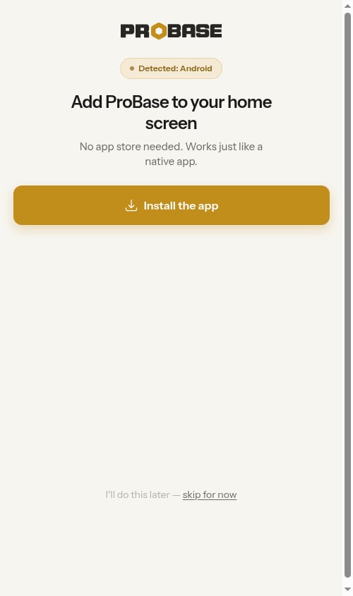 Android install variant