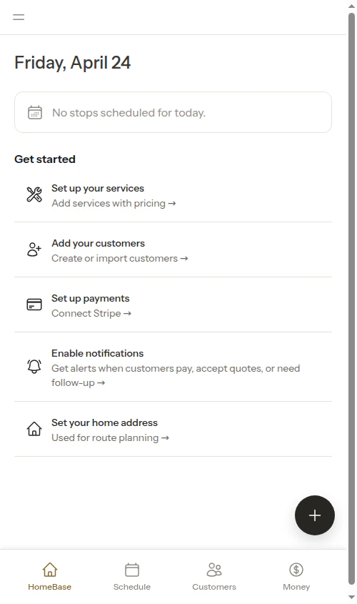 Install task hidden when app is already installed