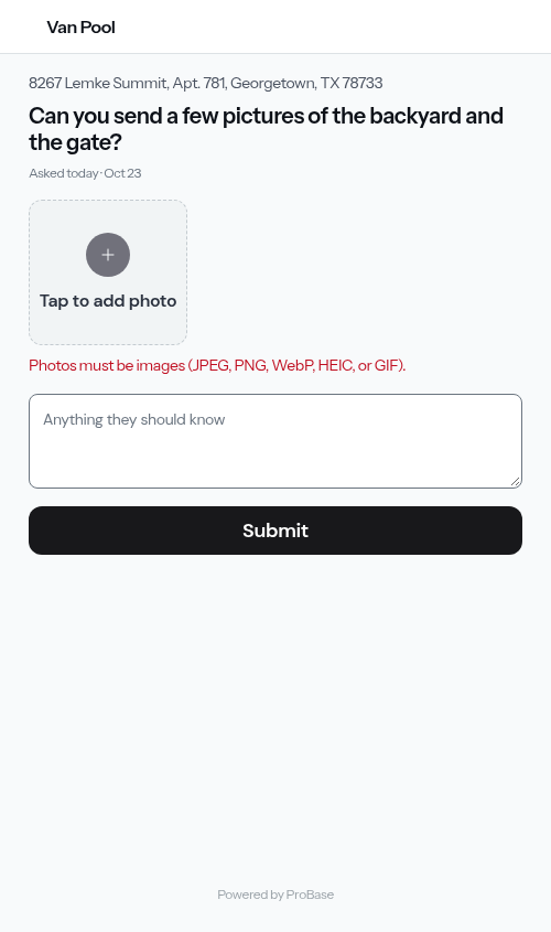 A file that isn't a photo