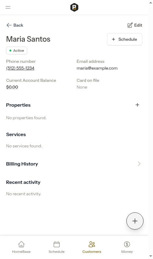 Customer overview