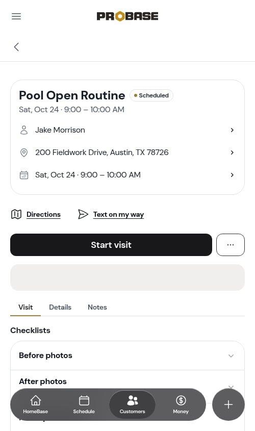 A visit page after a slow reload landed on the new version, no prompt shown