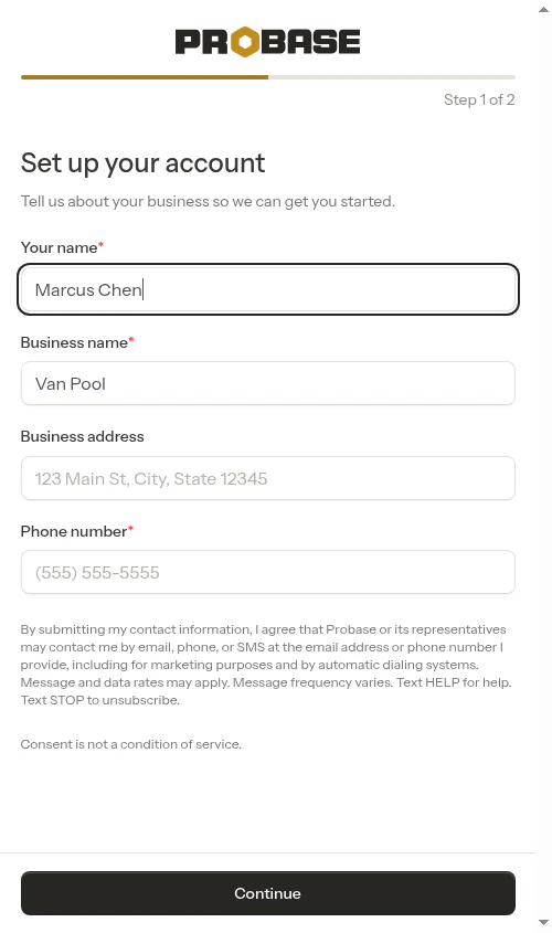 Business step
