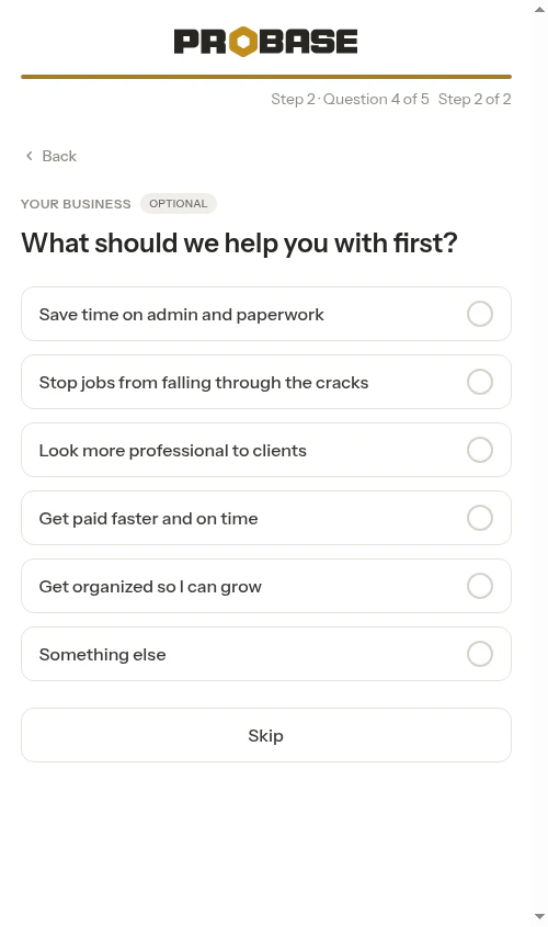 Pain point question