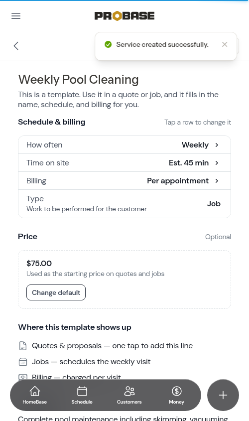 After create on show page