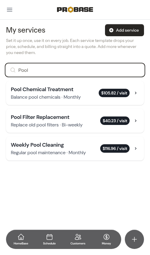 Search results for pool