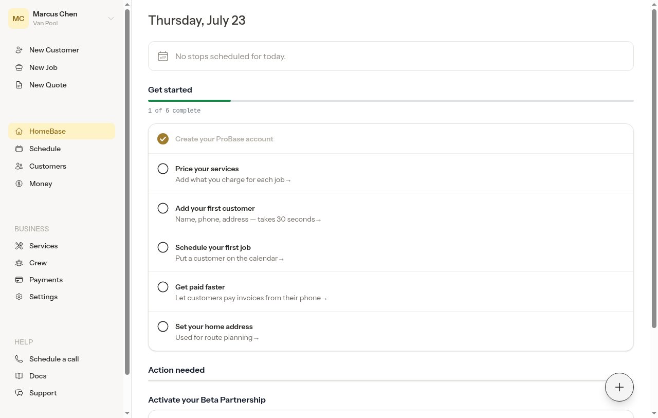 Sidebar sections on desktop