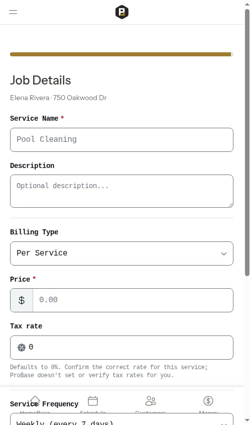 Job details