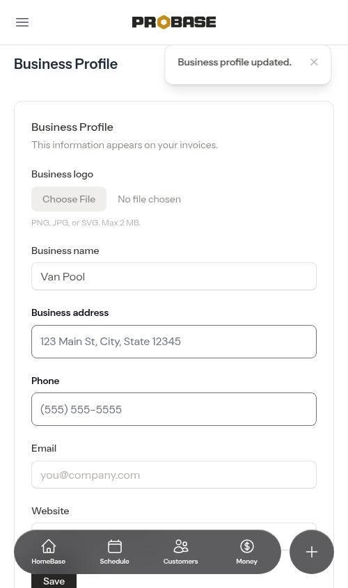 Website saved with https:// prefix